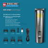 Professional LCD Electric Hair Clipper RF-696